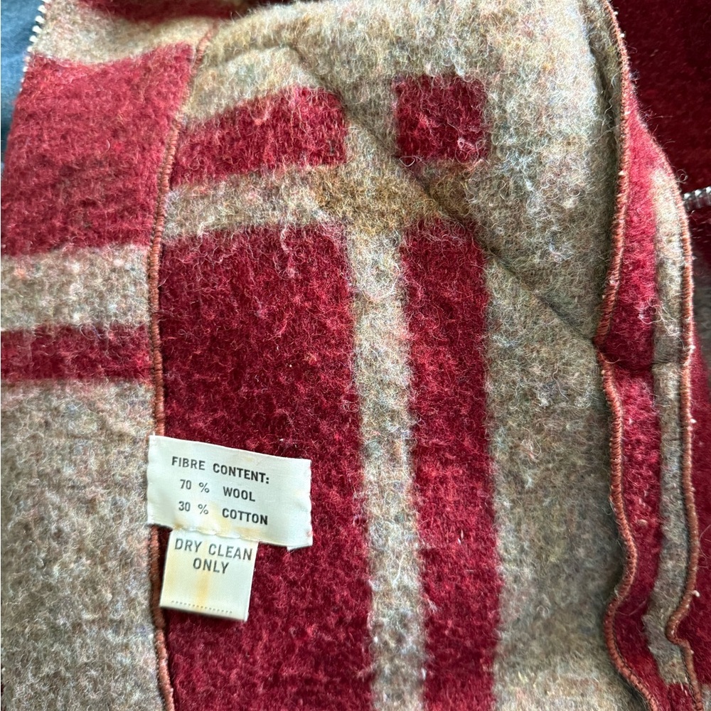 Princeton Rare Vintage Plaid Wool Coat - Picture 5 of 5